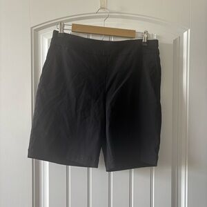 Talbots woman black shorts 10